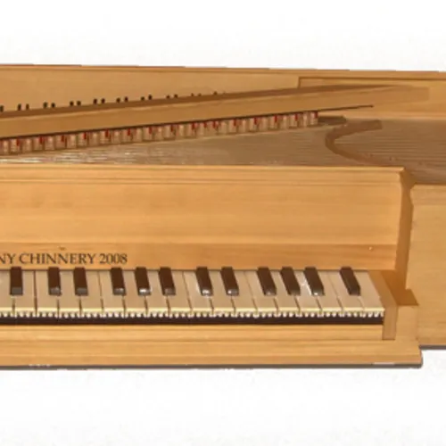 Italian (Neapolitan) virginal after Onofrio Guarracino built by Tony Chinnery