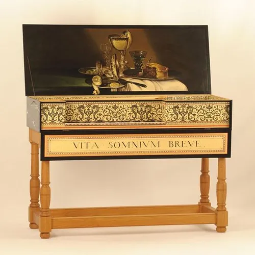 Flemish virginal after Ioannes Ruckers built by Matthias Griewisch