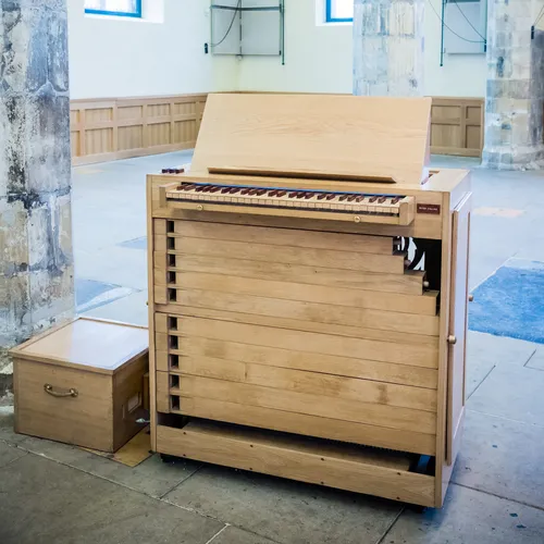 Chamber organ built by Peter Collins