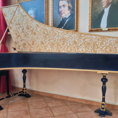 ITALIAN HARPSICHORD 1 KEYBOARD after ANTONIO MIGLIAI (Florence 1700) (Built by Gabriele Gamberi in 2023)